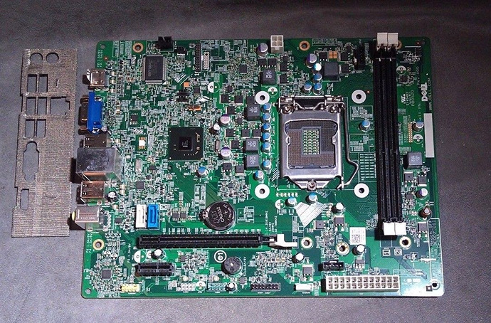 GENUINE Dell Optiplex 390 SFF Motherboard LGA1155 DPN F6X5P 0F6X - zum Schließen ins Bild klicken